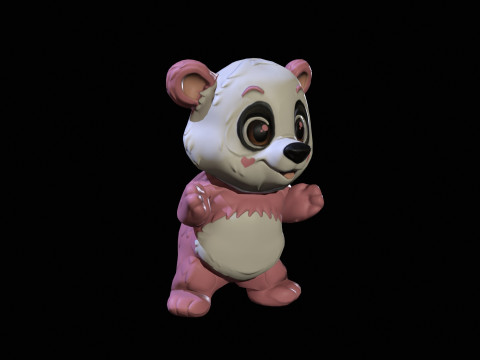 PandaLow Model 3D
