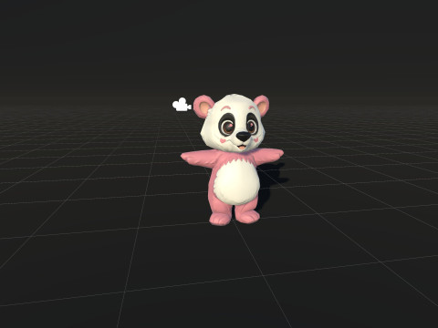 PandaLow Model 3D