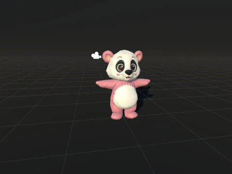 팬더로우 3D 모델