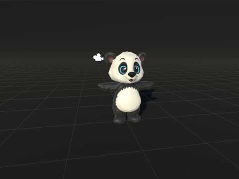 PandaLow Model 3D