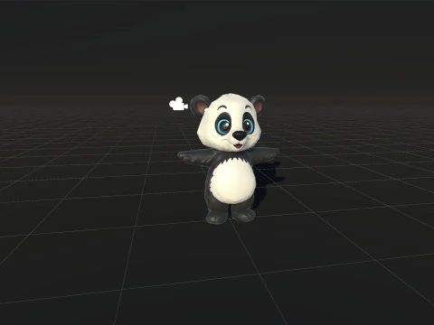 팬더로우 3D 모델