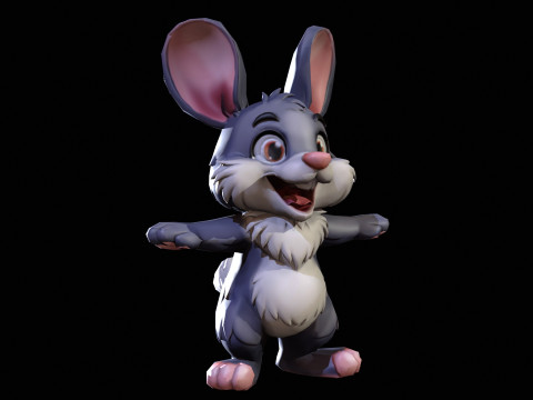 Rabbit 3D 모델