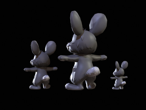 Rabbit Modèle 3D