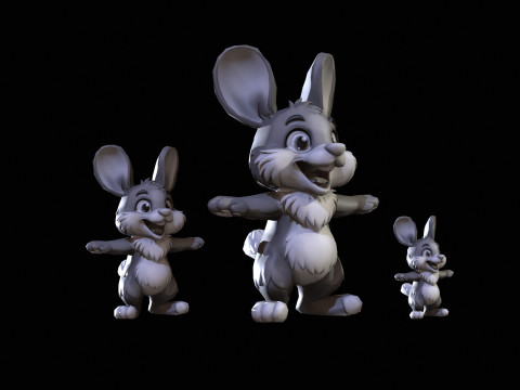 Rabbit Modèle 3D