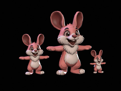 Rabbit Modèle 3D