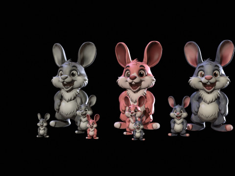 Rabbit Modèle 3D