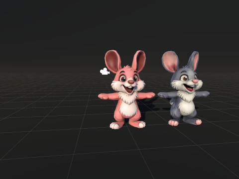 Rabbit Modèle 3D