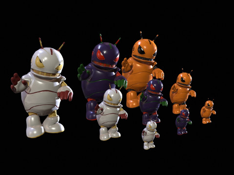 Minirobotik3Pack3 3D Model