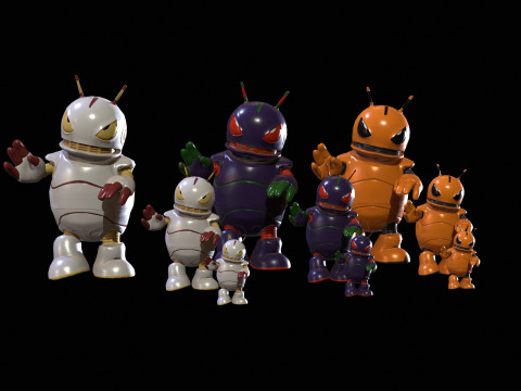 Minirobotik3Pack3 3D Model