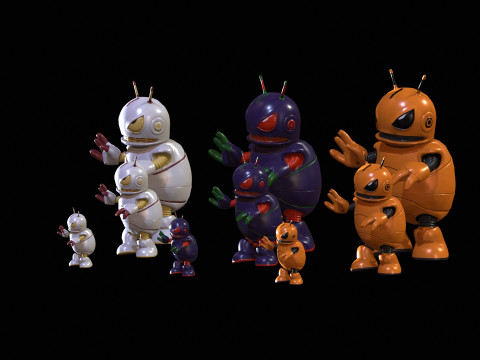 Minirobotik3Pack3 3D Model