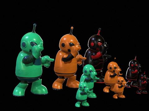 Minirobotic2Pack3 3D Model