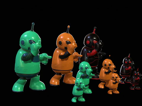 Minirobotic2Pack3 3D Model