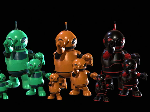 Minirobotic2Pack3 3D Model