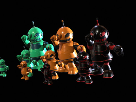 Minirobotic2Pack3 3D Model