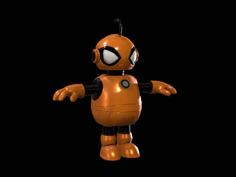 Миниробот4Pack3 3D Модель