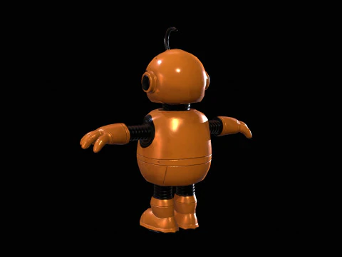 Миниробот4Pack3 3D Модель