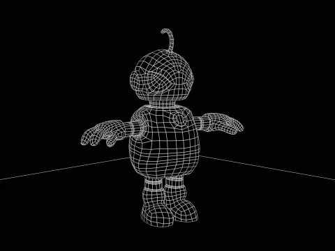 Миниробот4Pack3 3D Модель