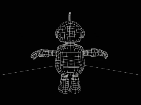 Миниробот4Pack3 3D Модель