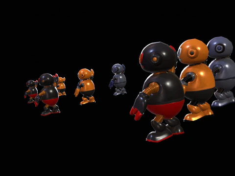 Minirobotic5Pack3 3D Model