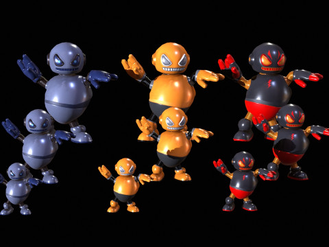 Minirobótico5Pack3 Modelo 3D