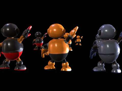 Minirobotic5Pack3 3D Model