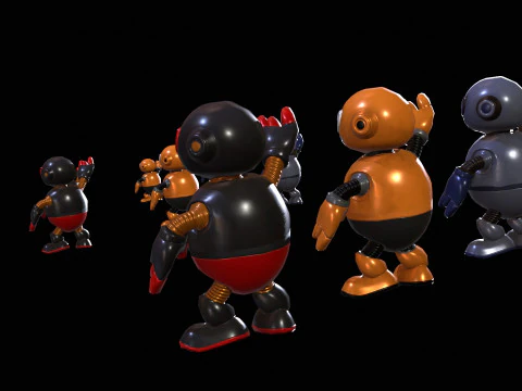 Minirobotic5Pack3 3D Model
