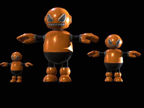 Minirobotic5Pack3 3D Model
