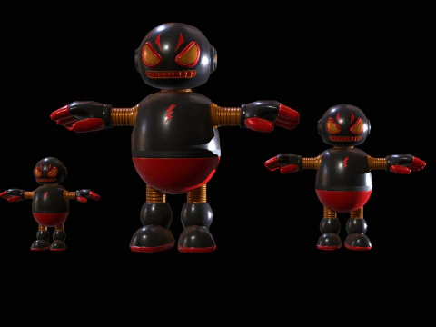 Minirobotic5Pack3 3D Model