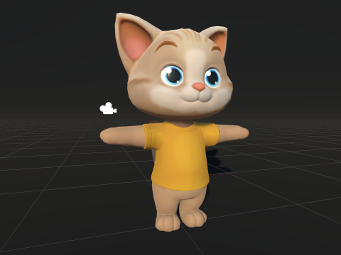 Cat1Pack3 3D Модель