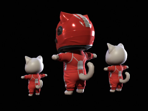 Cats2Pack2 3D Model