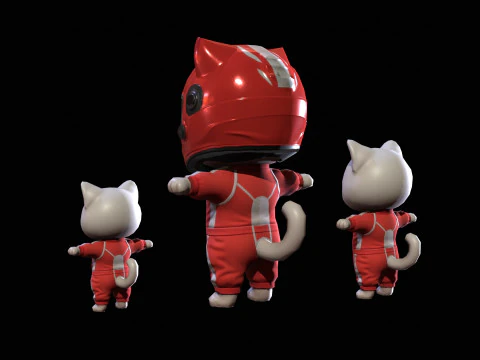 Cats2Pack2 3D Model