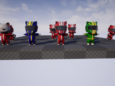 Chats2Pack2 Modèle 3D