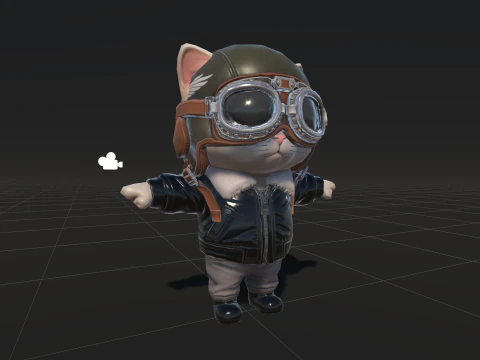 Cat3Pack2 3D Model