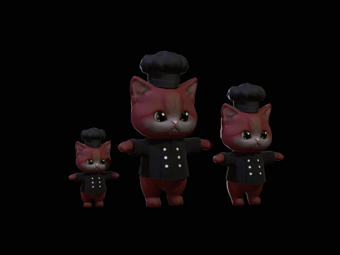 Cat4Pack2 3D Model