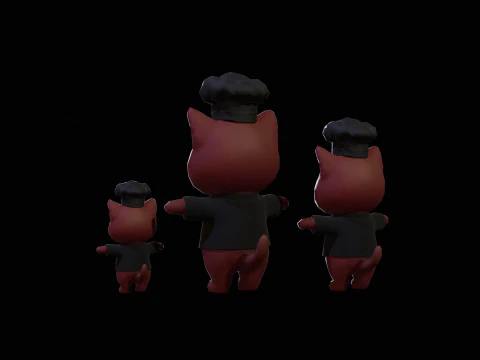 Cat4Pack2 3D Model