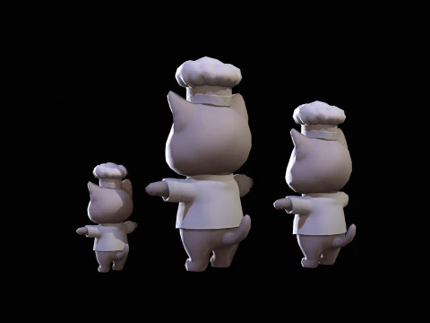Cat4Pack2 3D Model