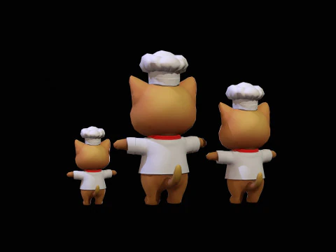 Cat4Pack2 3D Model