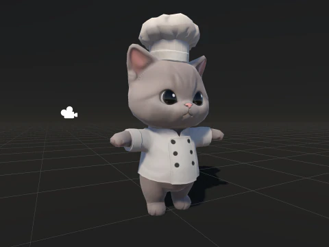 Cat4Pack2 3D Model