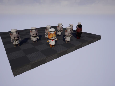 Cat4Pack2 3D Model