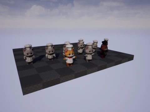 Cat4Pack2 3D Model