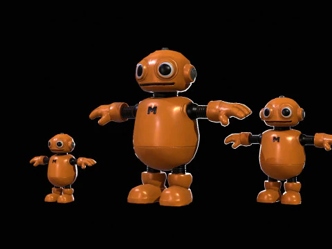 Minirobotic7Pack3 Model 3D