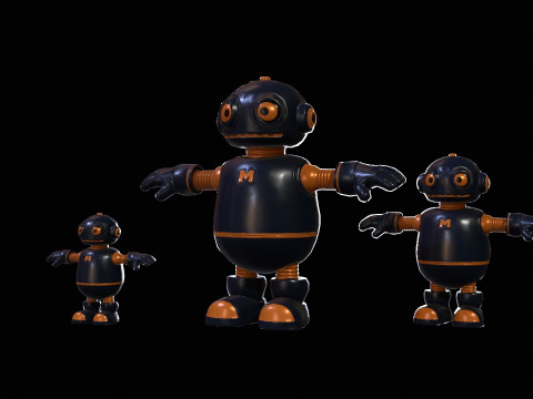 मिनीरोबोटिक7पैक3 3D मॉडल