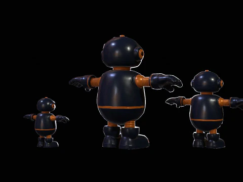 Minirobotic7Pack3 Model 3D