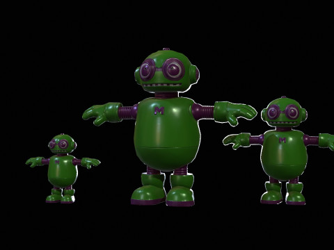 मिनीरोबोटिक7पैक3 3D मॉडल