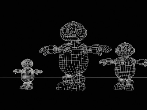 मिनीरोबोटिक7पैक3 3D मॉडल