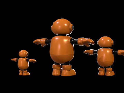 मिनीरोबोटिक7पैक3 3D मॉडल