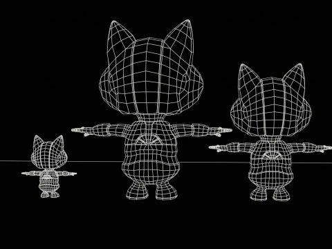 ミニロボティック 2 パック 4 3Dモデル