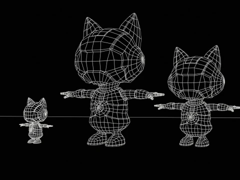 ミニロボティック 2 パック 4 3Dモデル