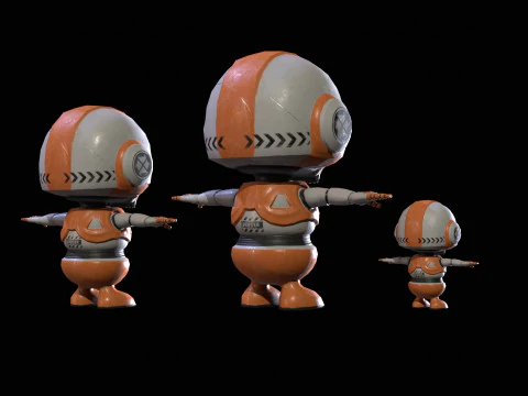 Minirobotic3Pack4 3D Model
