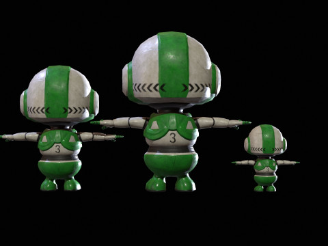 Minirobótico3Pack4 Modelo 3D